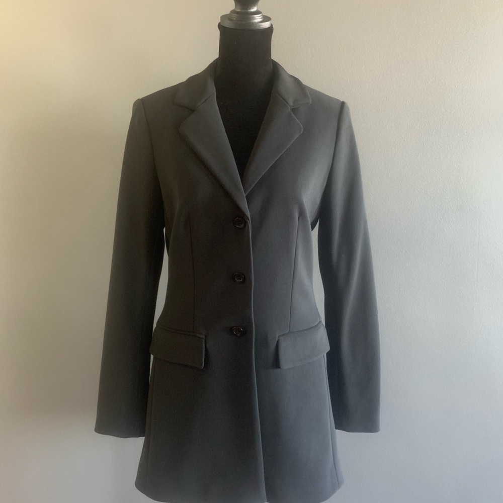 Insight Long Blazer, Black, Sz 2